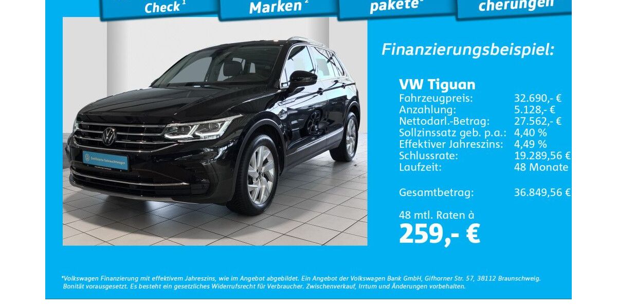 VW Tiguan 31.110 km 32.690 &euro; Glinde 21509