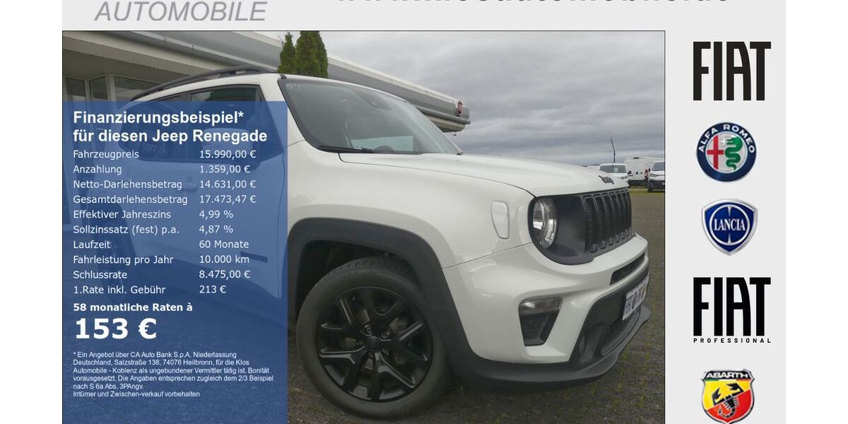 Jeep Renegade 75.348 km 14.990 € Koblenz 56072
