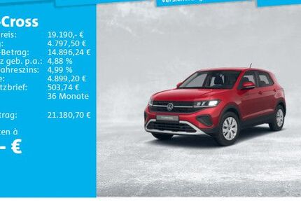 VW T-Cross 9.562 km 19.190 &euro; Lehrte 31275