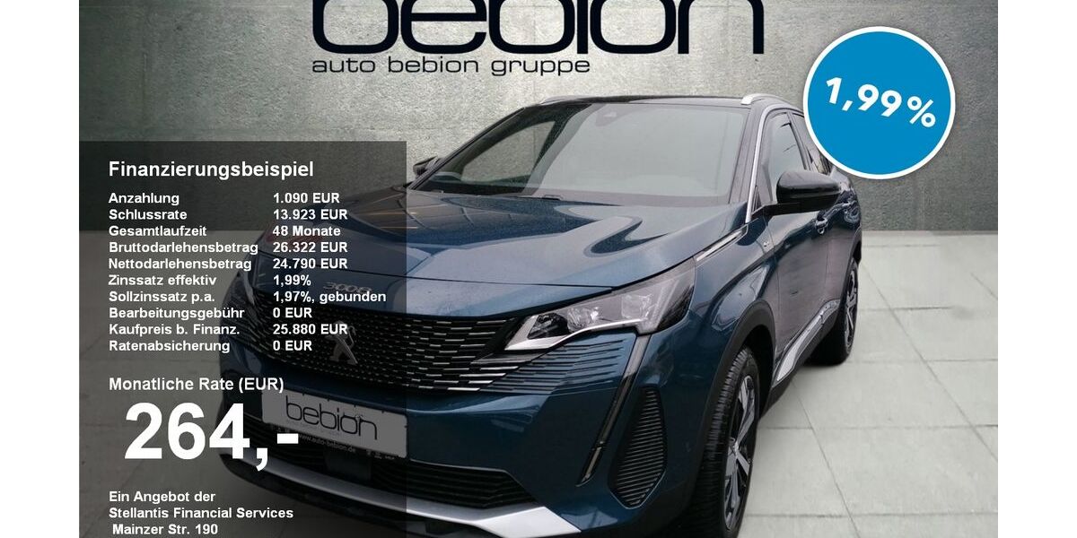 Peugeot 3008 26.500 km 25.880 &euro; Schönaich 71101