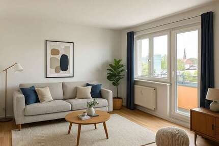 Wohnung zum Mieten in Mühlhausen 399,44 € 73.97 m²