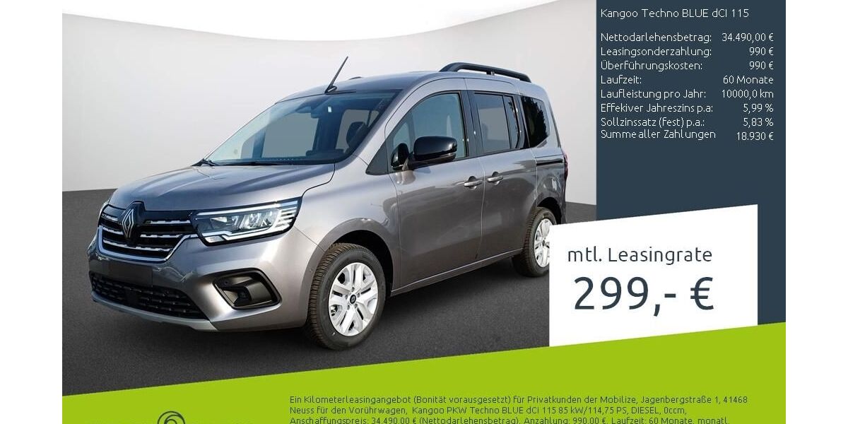 Renault Kangoo 7.000 km 30.940 &euro; Stuhr 28816