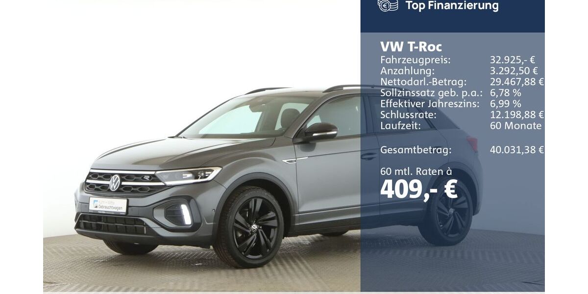 VW T-Roc 14.084 km 32.925 &euro; Jesteburg 21266
