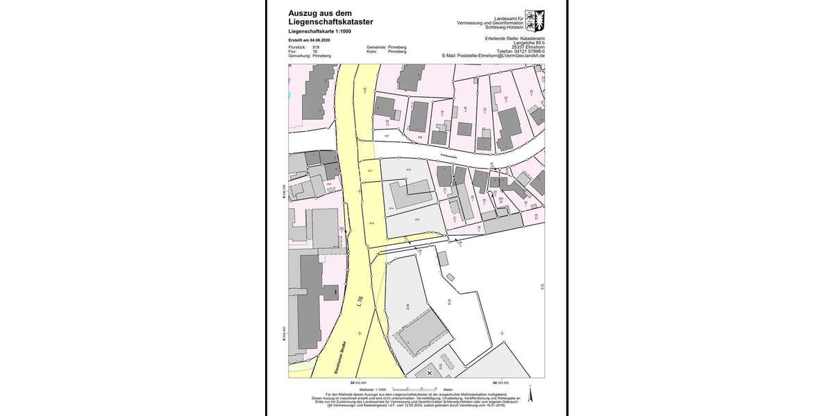 Grundstück Pinneberg - 489.000&euro; | Angebot:25079279