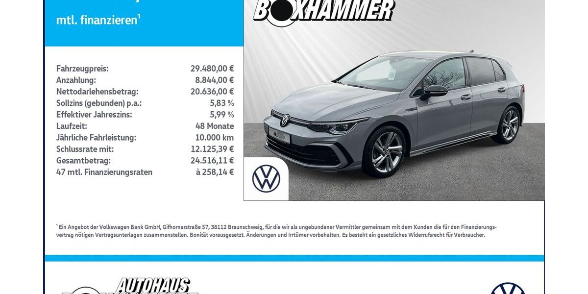 VW Golf 38.271 km 29.480 &euro; Bad Aibling 83043