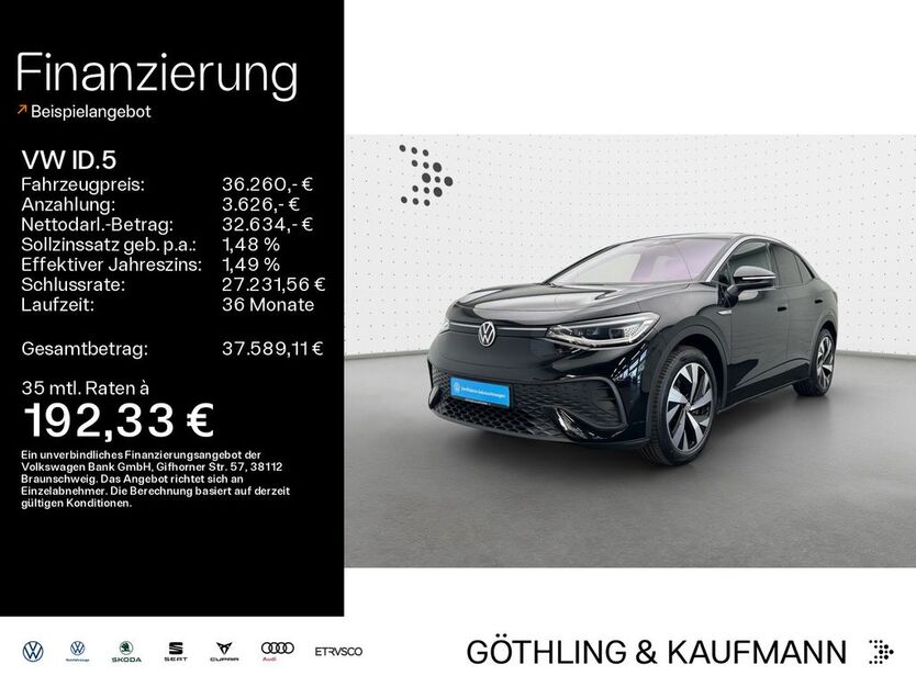 VW ID.5 44.464 km 36.260 € Hofheim 65719