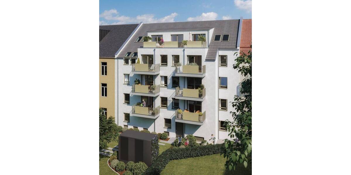 Etagenwohnung Dresden Laubegast - 4 Zimmer, 96 m&sup2;, 596.300&euro; | Angebot:26310475