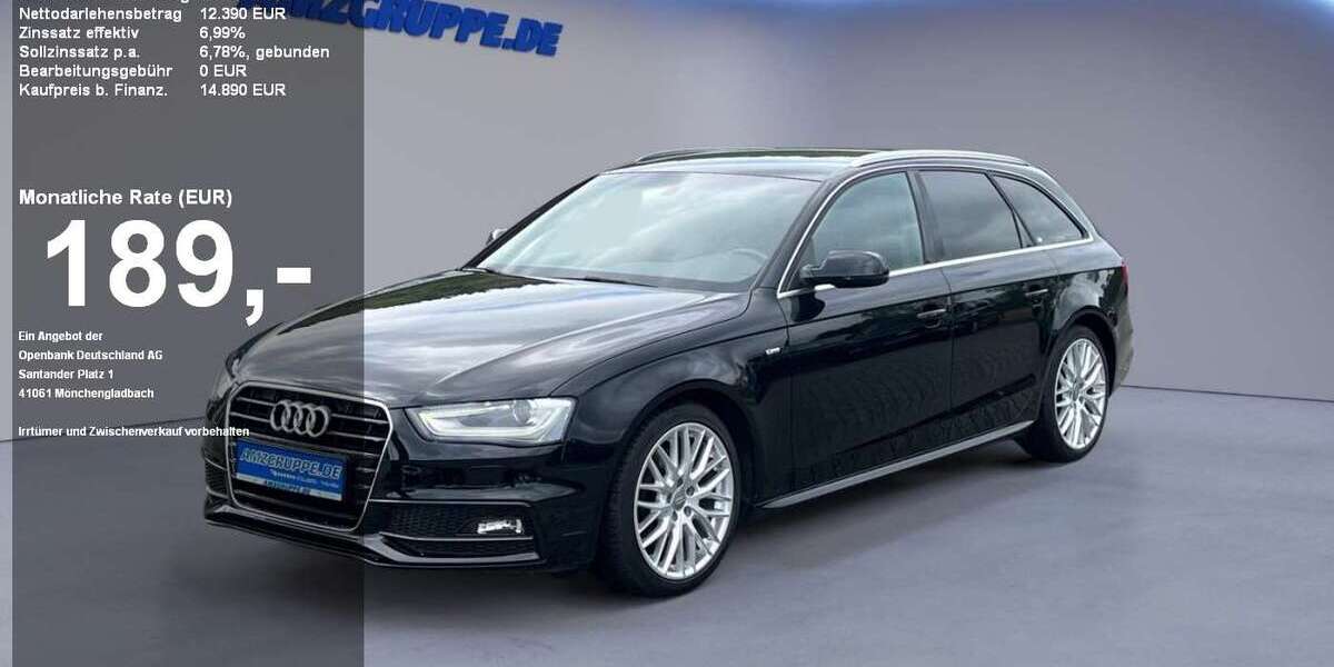 Audi A4 122.267 km 14.890 &euro; Stollberg 09366