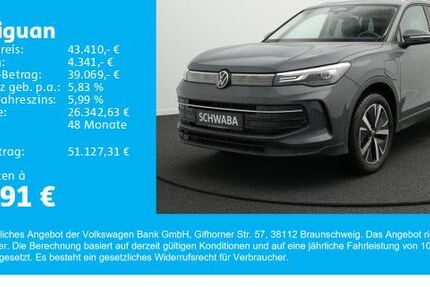 VW Tiguan 1.510 km 43.410 € Gersthofen 86368