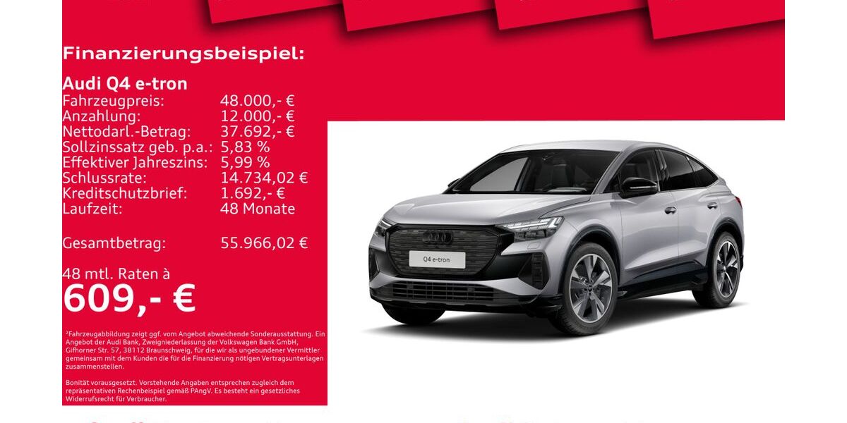Audi Q4 e-tron 14.479 km 48.000 &euro; Hannover 30179