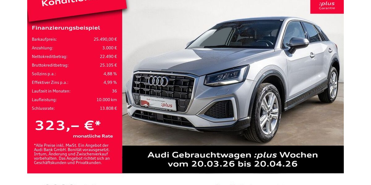 Audi Q2 26.455 km 25.490 &euro; Potsdam 14482