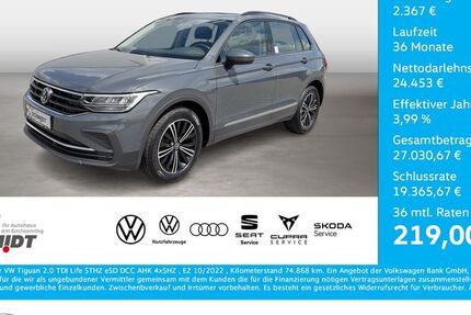 VW Tiguan 74.868 km 26.820 &euro; Bernsdorf 09337