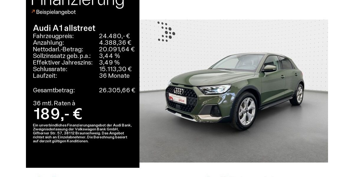 Audi A1 6.255 km 23.970 &euro; Hofheim 65719