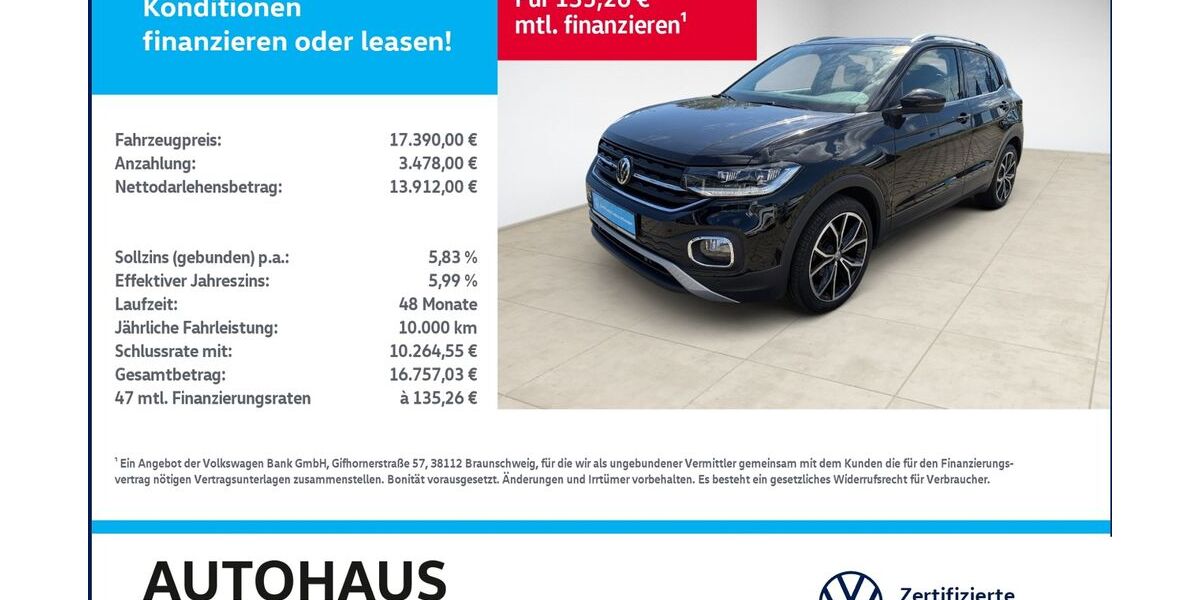 VW T-Cross 29.793 km 16.990 &euro; Bitterfeld-Wolfen 06749