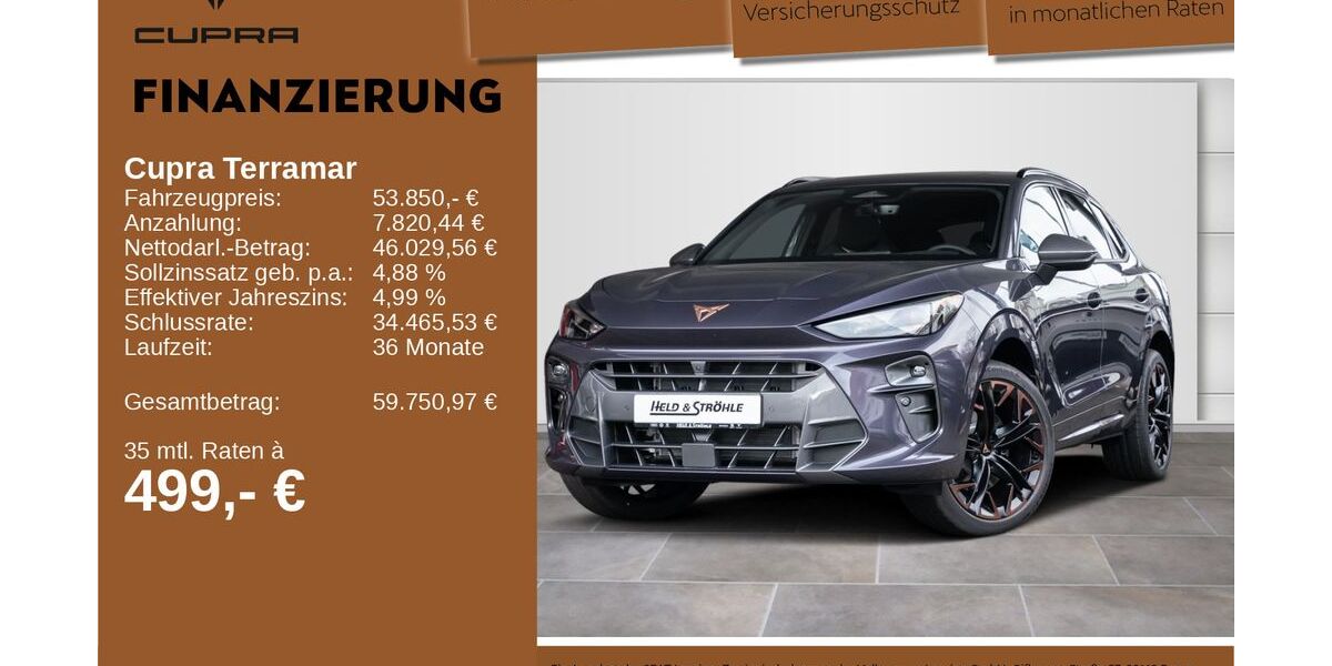 Cupra Terramar 9.001 km 47.950 € Neu-Ulm 89231