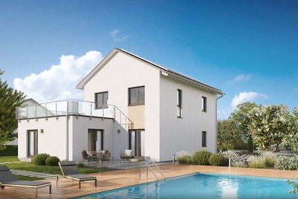 Kürbis vor der Tür statt Nachbar vor der Nase - Haus Gerstetten | Angebot:27346277