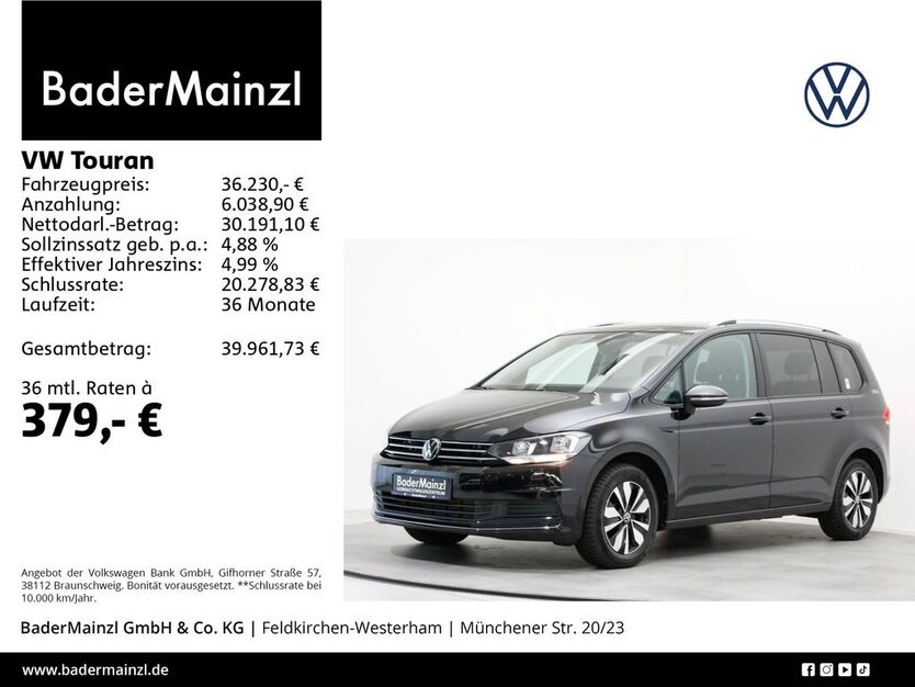 VW Touran 20.880 km 36.230 € Feldkirchen/Westerham 83620