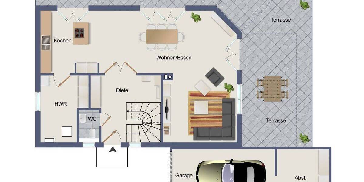 Einfamilienhaus Alpen Bönninghardt - 4 Zimmer, 135 m&sup2;, 530.000&euro; | Angebot:26835293