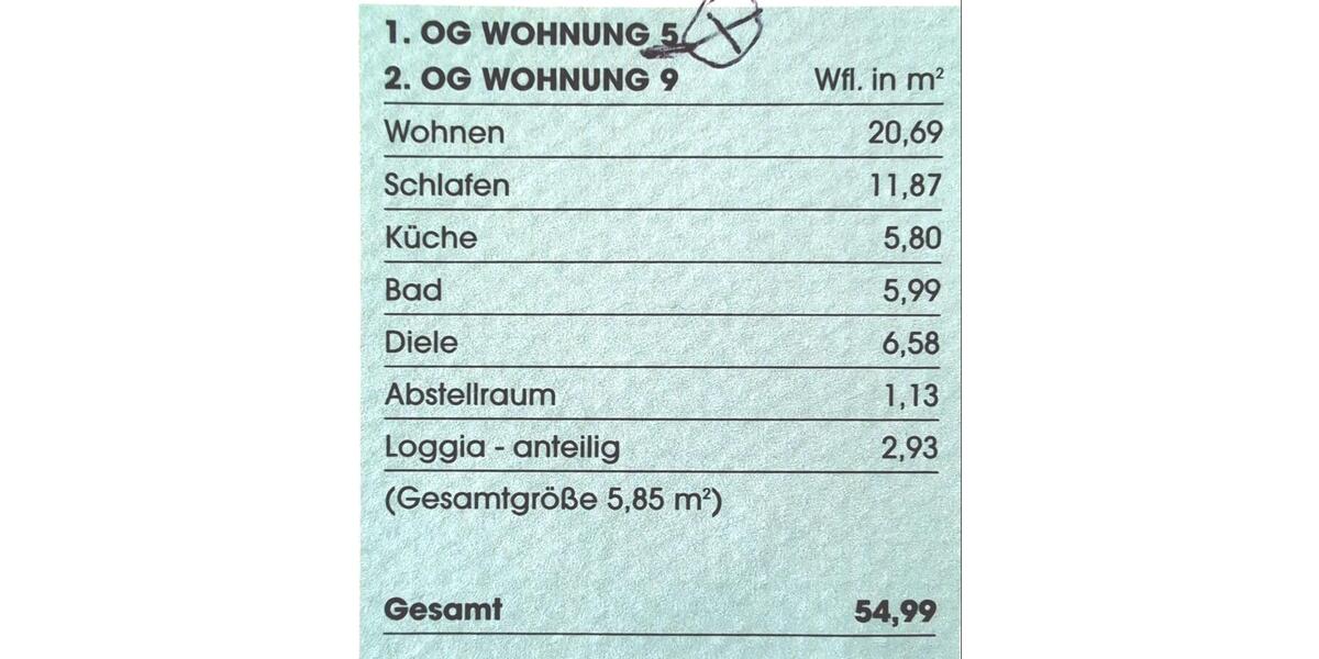 Etagenwohnung Fürstenwalde (Spree) - 2 Zimmer, 55 m&sup2;, 190.000&euro; | Angebot:24219157