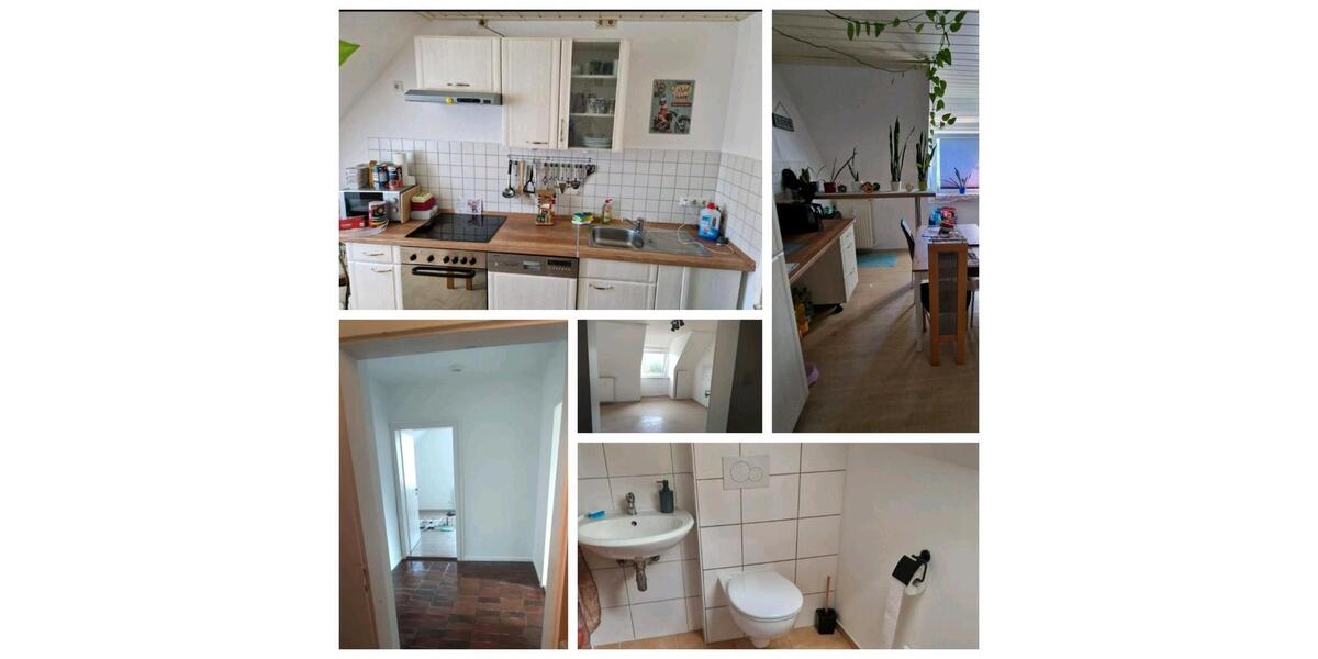 Dachgeschoßwohnung Velpke - 2 Zimmer, 50 m&sup2;, 345&euro; | Angebot:25352592