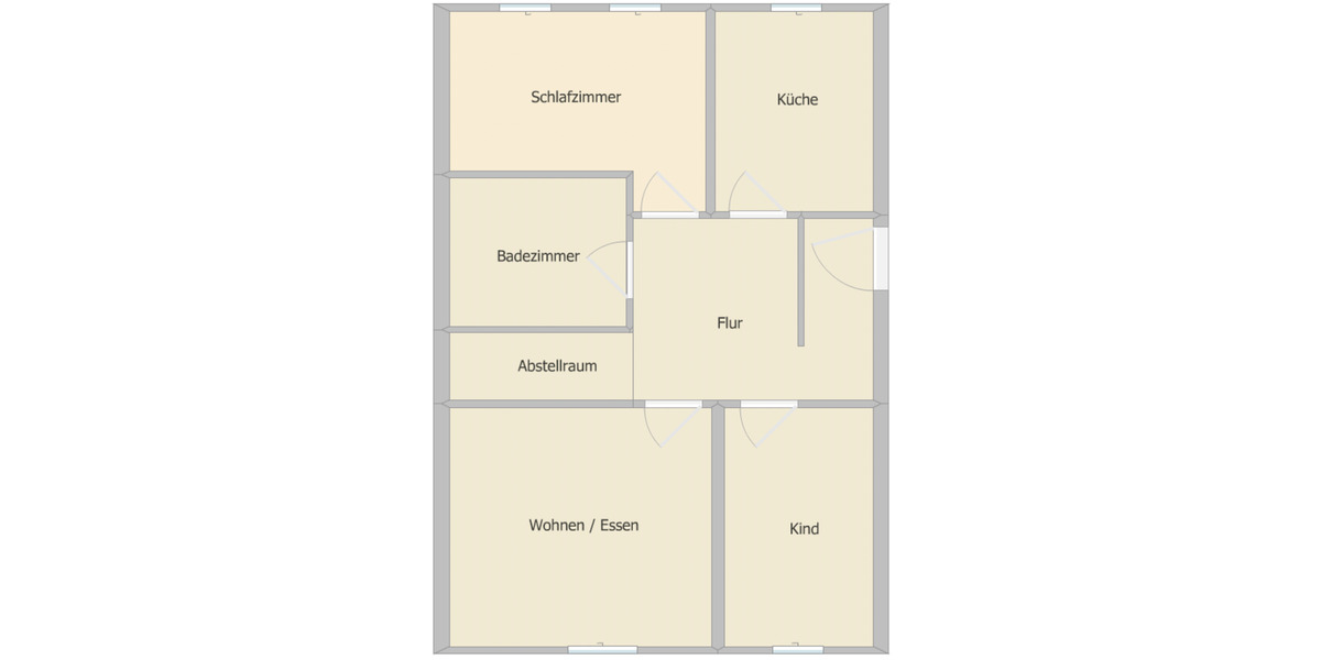 3-Zimmer-Wohnung mieten Sennfeld 63qm | Stellplatz | Küche inkl. 3 zimmer