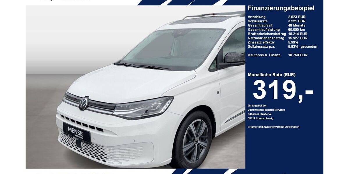 VW Caddy 122.575 km 18.750 &euro; Gütersloh 33334