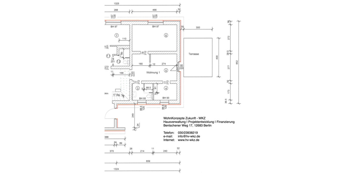 Nachmieter für: 2-Zi-WE0.1 KH_FH- EBK, FB-Heiz, Terrasse, Parken 2 zimmer