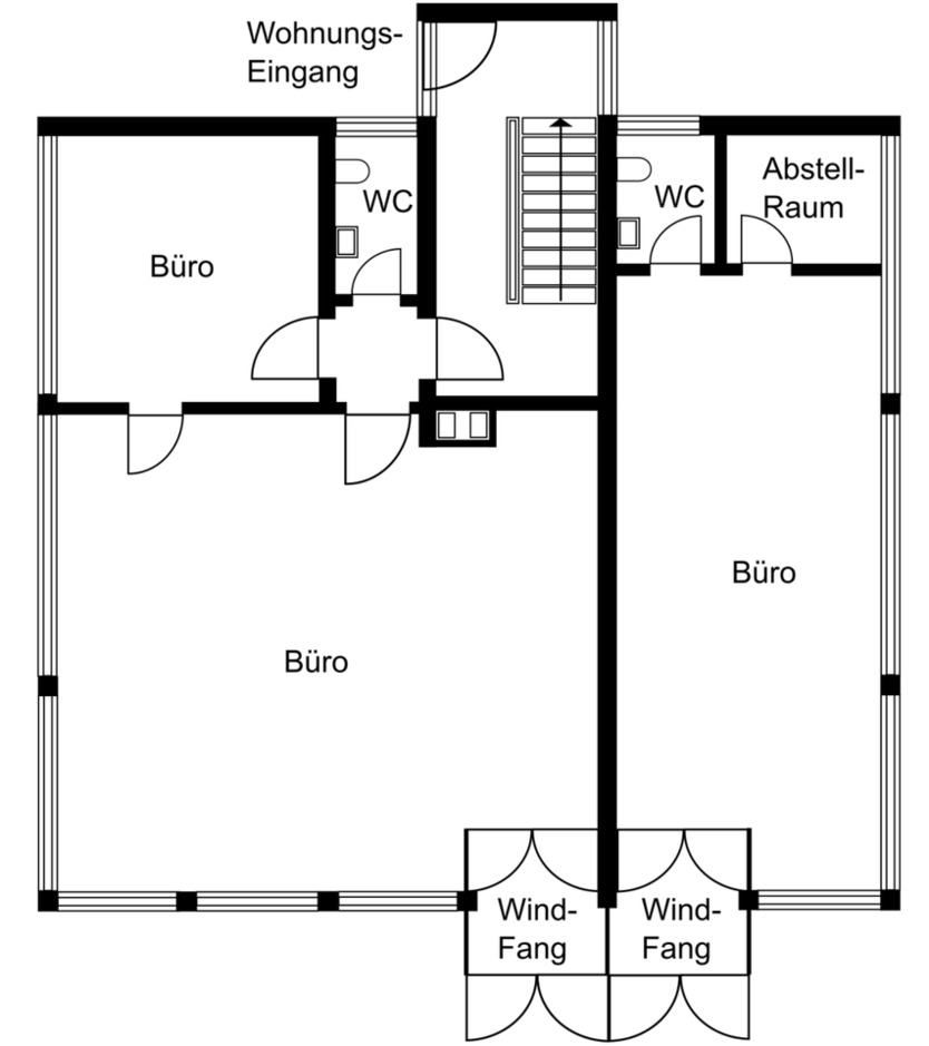Gebäude mit Büro- und Wohnfläche in bester Lage - Mülheim Kärlich zimmer