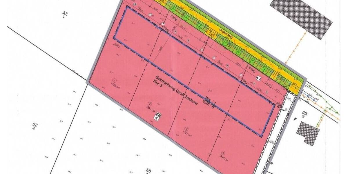 Grundstück Groß Zastrow Groß Zastrow - 72.495&euro; | Angebot:24032204