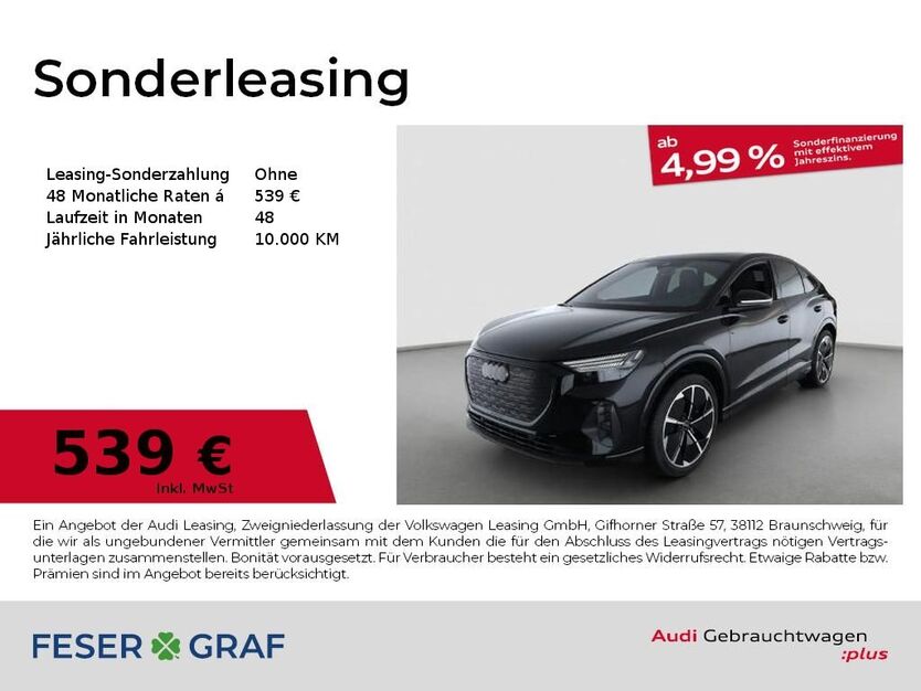 Audi Q4 6.378 km 58.990 € Bernburg 06406