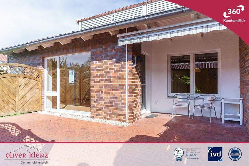 Ruhig wohnen, gut betreut - moderner Bungalow für die Generation 50+ mit Service. 3 zimmer
