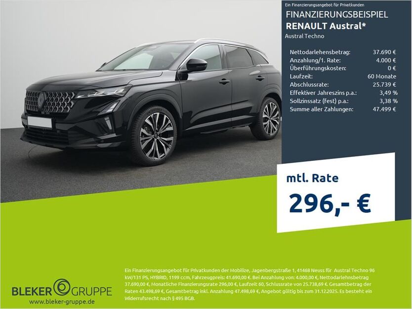 Renault Austral 3.000 km 41.690 € Borken 46325