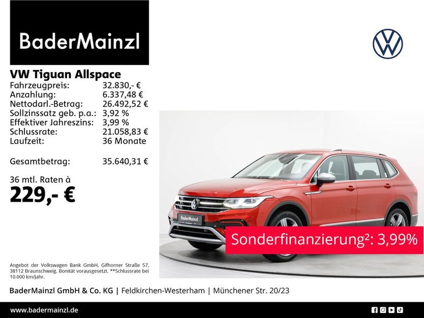 VW Tiguan 63.100 km 32.830 € Feldkirchen/Westerham 83620