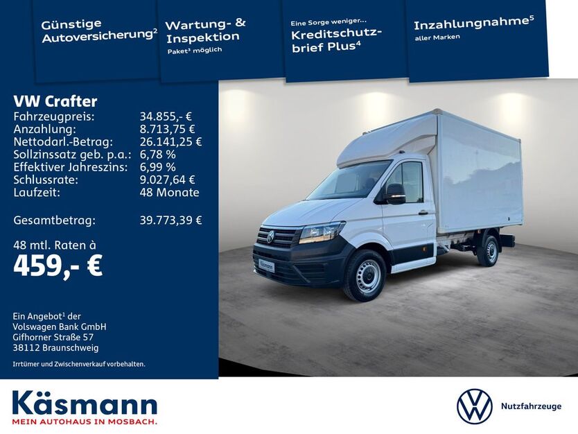 VW Crafter 12.146 km 34.855 € Mosbach 74821