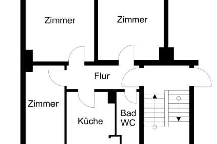 Wohnung zum Mieten in Bremerhaven 310 € 48.99 m² 3 zimmer