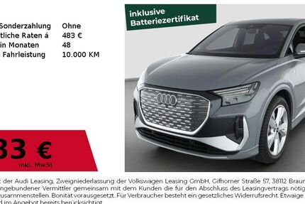 Audi Q4 6.359 km 51.960 &euro; Dessau-Roßlau 06844