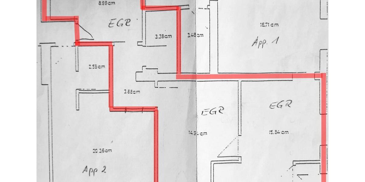 Erdgeschoßwohnung Erlangen Bruck - 2 Zimmer, 48 m&sup2;, 768&euro; | Angebot:26236087