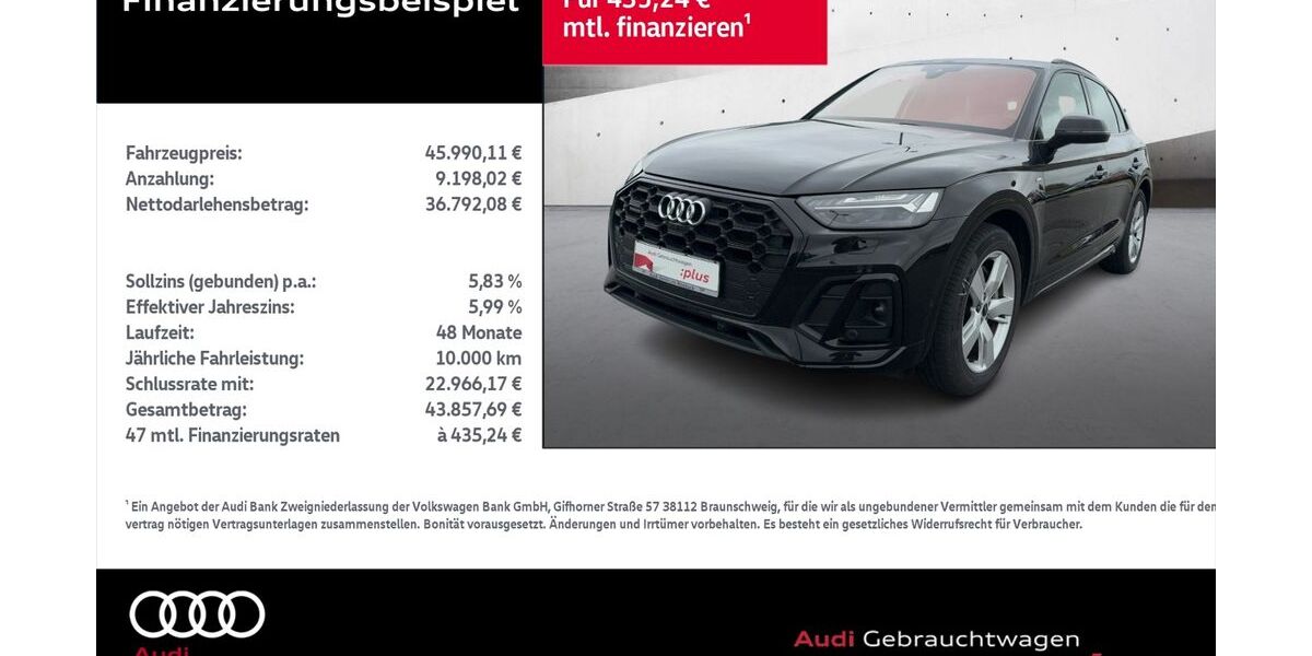 Audi Q5 25.023 km 45.390 € Rostock 18059