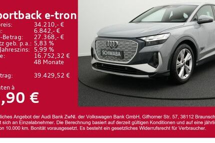 Audi Q4 e-tron 66.800 km 34.210 € Gersthofen 86368