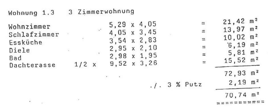 Erdgeschoßwohnung Bad Dürrheim - 2.5 Zimmer, 71 m&sup2;, 150.000&euro; | Angebot:27092105