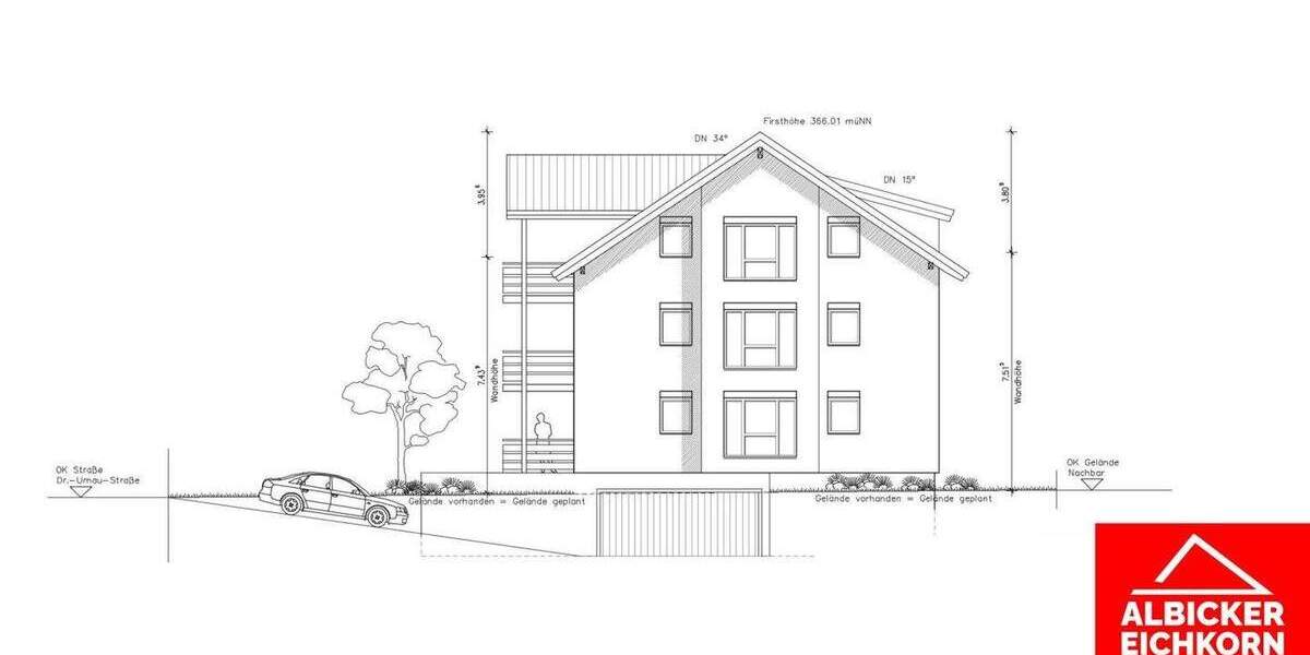 Etagenwohnung Lauchringen Unterlauchringen - 3 Zimmer, 72 m&sup2;, 353.000&euro; | Angebot:25744826