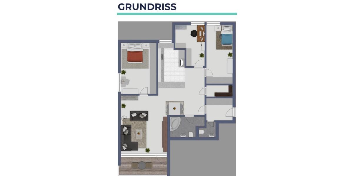 Etagenwohnung Seevetal Hagolt - 4 Zimmer, 96 m&sup2;, 323.000&euro; | Angebot:27458481