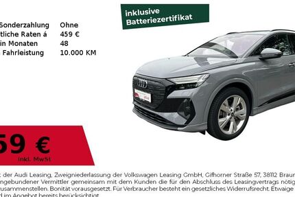 Audi Q4 e-tron 6.807 km 46.490 &euro; Dessau-Roßlau 06844