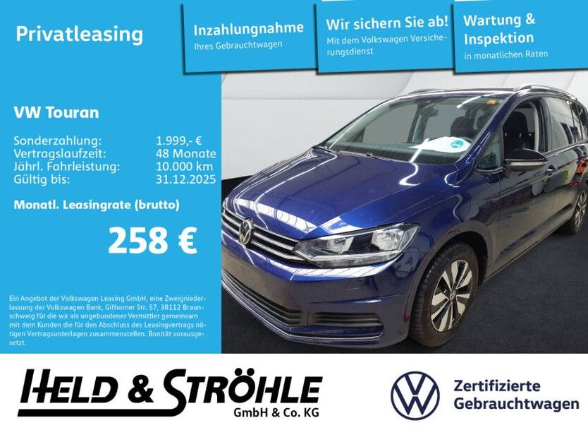 VW Touran 26.952 km 30.970 € Neu-Ulm 89231