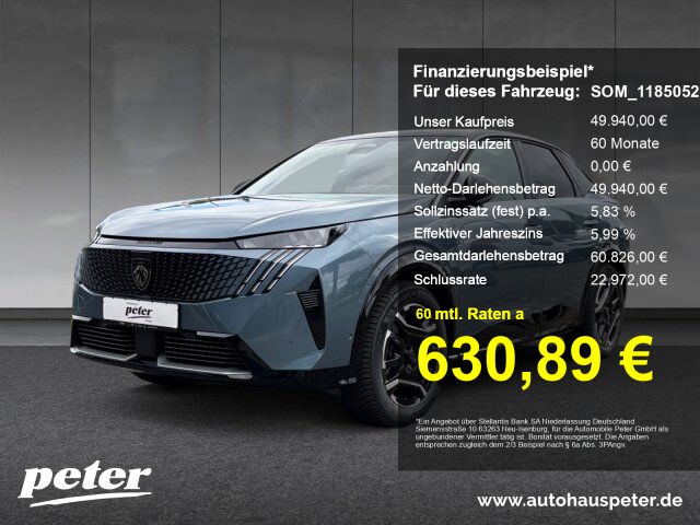 Peugeot 3008 5.000 km 48.940 &euro; Mühlhausen 99974