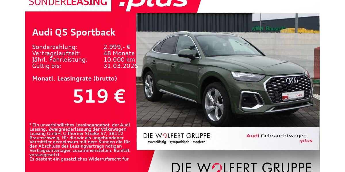 Audi Q5 3.273 km 51.880 &euro; Großwallstadt 63868