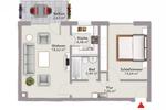 Etagenwohnung Burghausen - 2 Zimmer, 52 m&sup2;, 800&euro; | Angebot:25637788