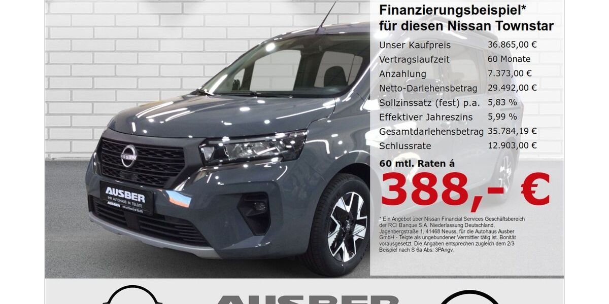 Nissan Townstar 1.566 km 36.865 &euro; Telgte 48291