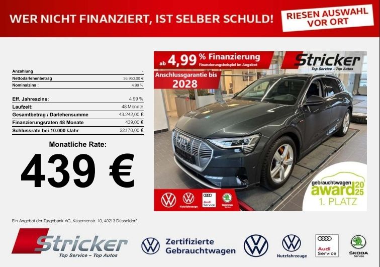 Audi e-tron 37.255 km 36.949 &euro; Horn-Bad Meinberg 32805
