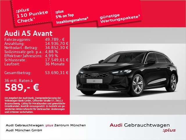 Audi A5 24.785 km 49.789 &euro; Eching 85386